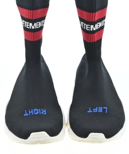 VETEMENTS（ヴェトモン）スニーカー 黒 サイズ:25.5cm メンズ/2200634136030
