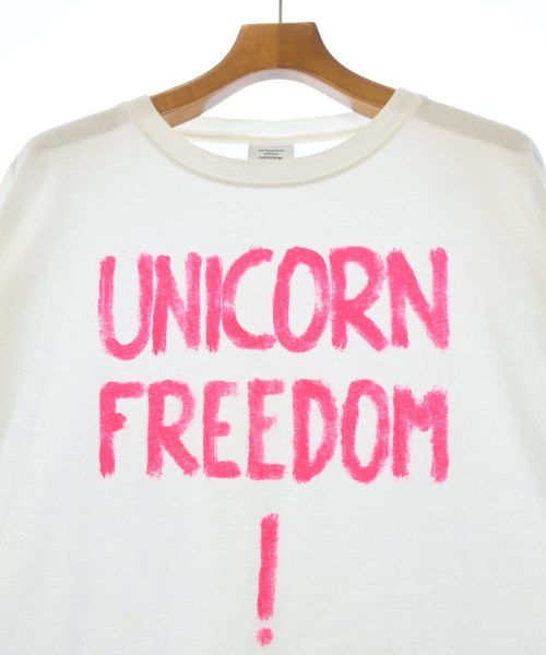 VETEMENTS（ヴェトモン）Tシャツ・カットソー 白 サイズ:M メンズ/2200636997042