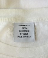 VETEMENTS（ヴェトモン）Tシャツ・カットソー 白 サイズ:M メンズ/2200636997042