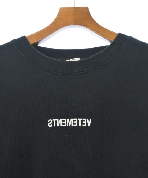 VETEMENTS（ヴェトモン）スウェット 黒 サイズ:L メンズ/2200637000017