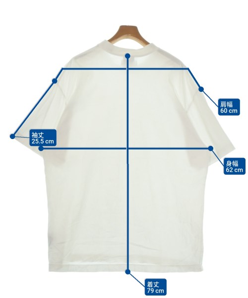 VETEMENTS（ヴェトモン）Tシャツ・カットソー 白 サイズ:XS メンズ/2200643826014