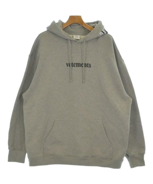 VETEMENTS(ヴェトモン)パーカー グレー サイズ:L/2200644246057