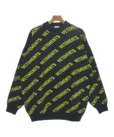 VETEMENTS（ヴェトモン）ニット・セーター 黒 サイズ:S メンズ/2200622829012