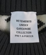VETEMENTS（ヴェトモン）ニット・セーター 黒 サイズ:S メンズ/2200622829036