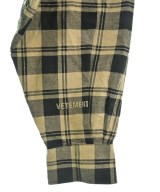 VETEMENTS（ヴェトモン）カジュアルシャツ ベージュ サイズ:XS メンズ/2200622857015