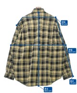 VETEMENTS（ヴェトモン）カジュアルシャツ ベージュ サイズ:XS メンズ/2200622857015