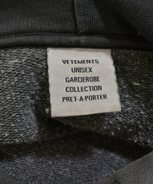VETEMENTS（ヴェトモン）パーカー グレー サイズ:XL メンズ/2200623159019