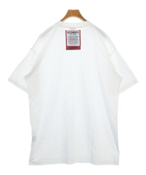 VETEMENTS（ヴェトモン）Tシャツ・カットソー 白 サイズ:M メンズ/2200610519277
