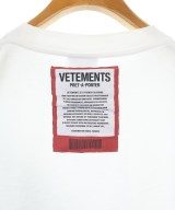 VETEMENTS（ヴェトモン）Tシャツ・カットソー 白 サイズ:M メンズ/2200610519277