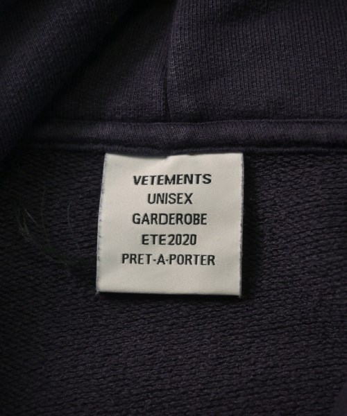 VETEMENTS（ヴェトモン）パーカー 紫 サイズ:L メンズ/2200628575036