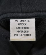 VETEMENTS（ヴェトモン）パーカー 黒 サイズ:S メンズ/2200628973016
