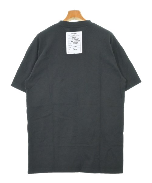VETEMENTS（ヴェトモン）Tシャツ・カットソー 黒 サイズ:S メンズ/2200613555043