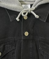 VETEMENTS（ヴェトモン）デニムジャケット 黒 サイズ:XS メンズ/2200614096019