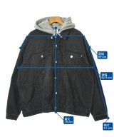 VETEMENTS（ヴェトモン）デニムジャケット 黒 サイズ:XS メンズ/2200614096019