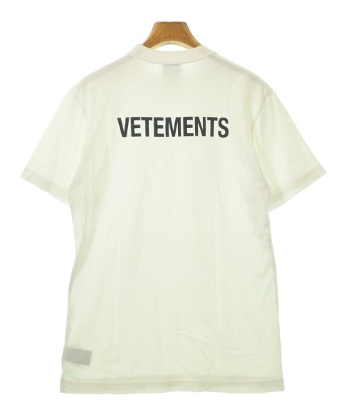 VETEMENTS（ヴェトモン）Tシャツ・カットソー 白 サイズ:S レディース/2200616537053