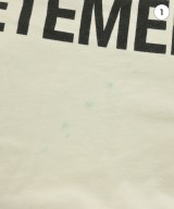 VETEMENTS（ヴェトモン）Tシャツ・カットソー 白 サイズ:S レディース/2200616537053