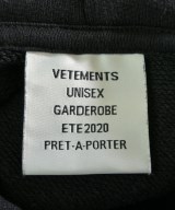 VETEMENTS（ヴェトモン）パーカー 黒 サイズ:XS メンズ/2200619050016