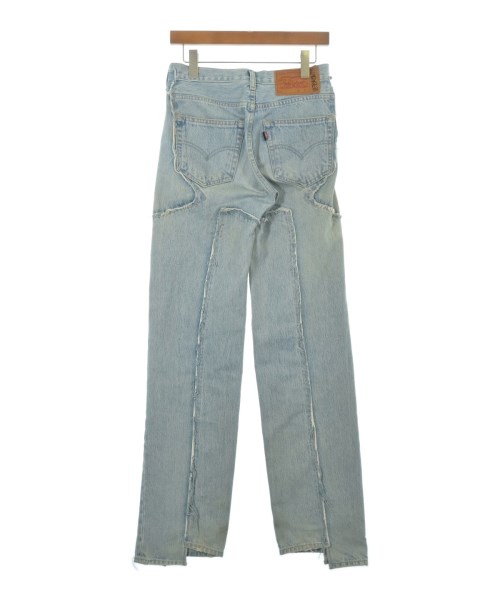 VETEMENTS（ヴェトモン）デニムパンツ 青 サイズ:XS レディース/2200619764128