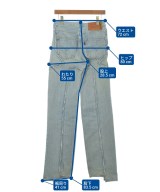 VETEMENTS（ヴェトモン）デニムパンツ 青 サイズ:XS レディース/2200619764128