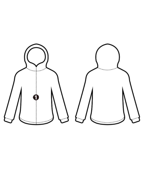 VETEMENTS（ヴェトモン）パーカー 白 サイズ:M メンズ/2200619260057