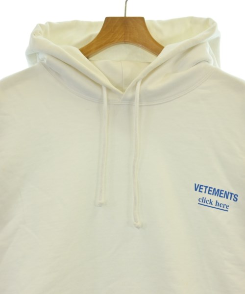 VETEMENTS（ヴェトモン）パーカー 白 サイズ:M メンズ/2200619260057