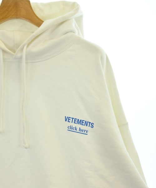VETEMENTS（ヴェトモン）パーカー 白 サイズ:M メンズ/2200619260057