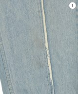 VETEMENTS（ヴェトモン）デニムパンツ 青 サイズ:XS レディース/2200675926010