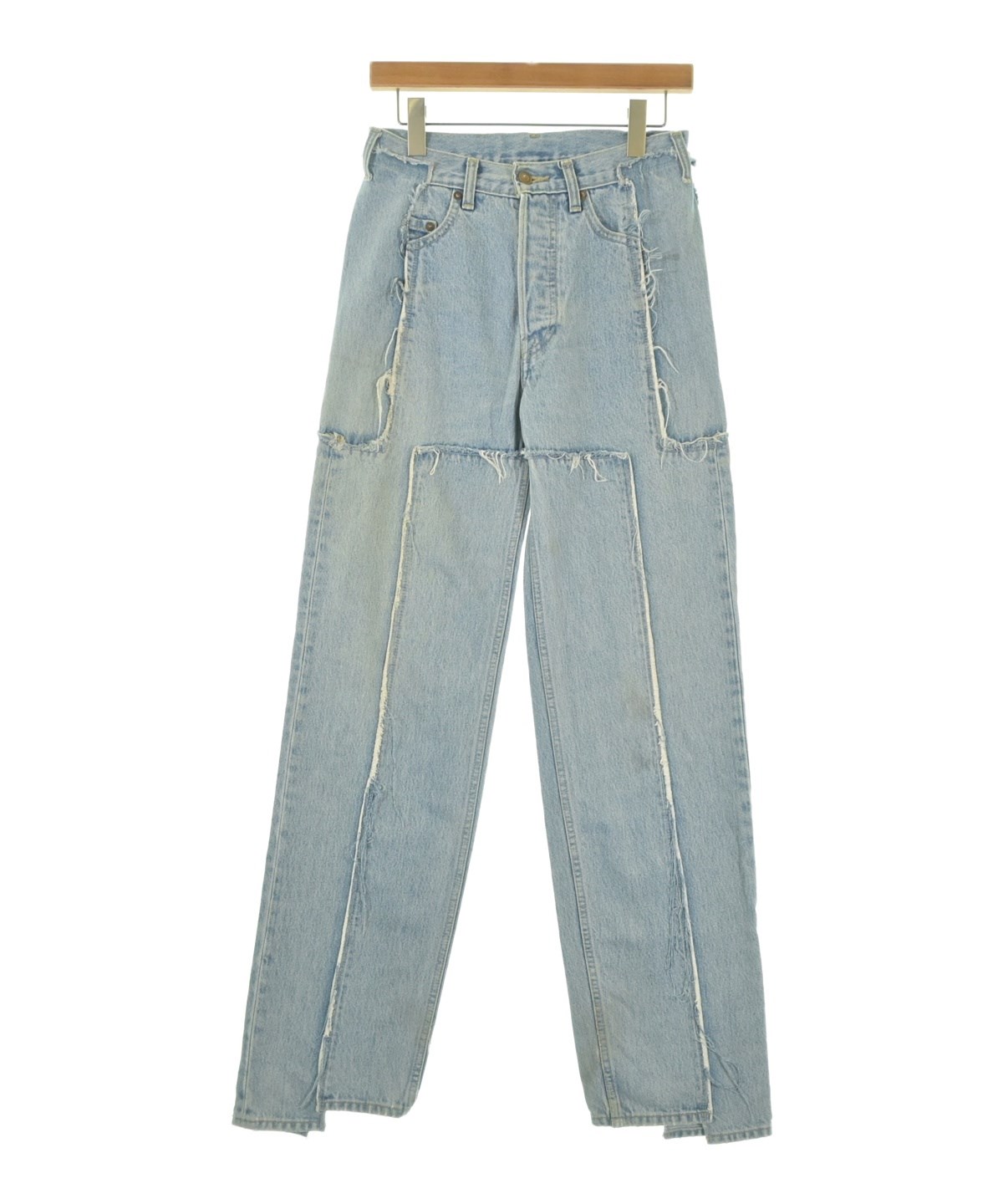 VETEMENTS（ヴェトモン）デニムパンツ 青 サイズ:XS レディース 