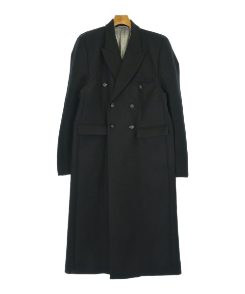 VTMNTS(ブイティーエムエヌティーエス)チェスターコート 黒 サイズ:M/2200677449029