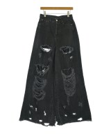 VETEMENTS（ヴェトモン）デニムパンツ 黒 サイズ:28(S位) メンズ/2200680574015
