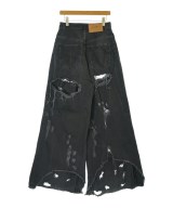 VETEMENTS（ヴェトモン）デニムパンツ 黒 サイズ:28(S位) メンズ/2200680574015