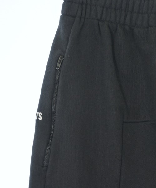 VETEMENTS（ヴェトモン）スウェットパンツ 黒 サイズ:M レディース/2200681595187