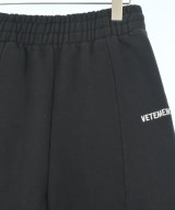 VETEMENTS（ヴェトモン）スウェットパンツ 黒 サイズ:M レディース/2200681595187