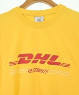 VETEMENTS（ヴェトモン）Tシャツ・カットソー 黄 サイズ:S レディース/2200688357047