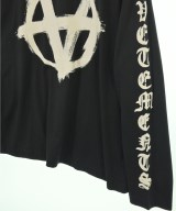 VETEMENTS（ヴェトモン）Tシャツ・カットソー 黒 サイズ:XS メンズ/2200696230011