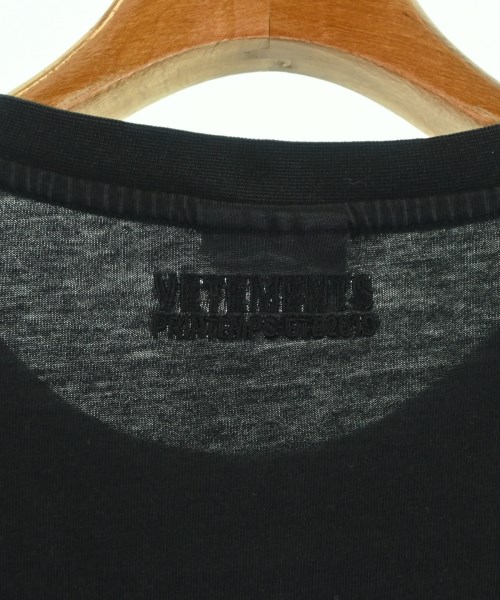 VETEMENTS（ヴェトモン）Tシャツ・カットソー 黒 サイズ:S メンズ/2200695857141
