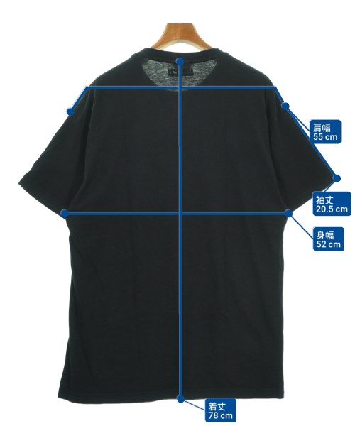 VETEMENTS（ヴェトモン）Tシャツ・カットソー 黒 サイズ:S メンズ/2200695857141