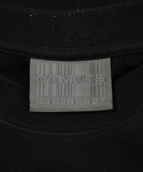 VTMNTS（ブイティーエムエヌティーエス）Tシャツ・カットソー 黒 サイズ:S メンズ/2200698378124