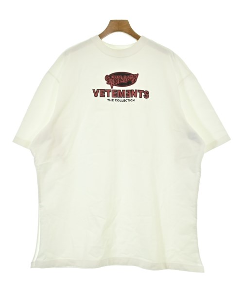 VETEMENTS(ヴェトモン)Tシャツ・カットソー 白 サイズ:S/2200655533016