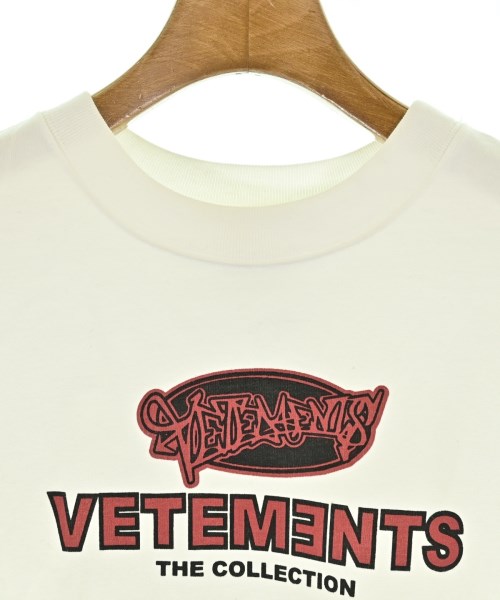 VETEMENTS（ヴェトモン）Tシャツ・カットソー 白 サイズ:S レディース/2200655533016