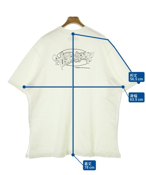 VETEMENTS（ヴェトモン）Tシャツ・カットソー 白 サイズ:S レディース/2200655533016