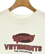 VETEMENTS（ヴェトモン）Tシャツ・カットソー 白 サイズ:S レディース/2200655533016