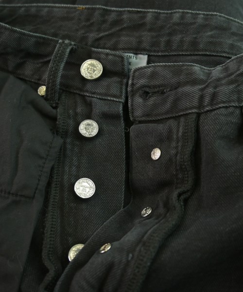 VETEMENTS（ヴェトモン）デニムパンツ 黒 サイズ:29(S位) メンズ/2200656072019