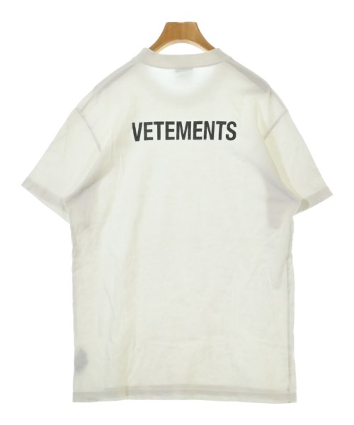 VETEMENTS（ヴェトモン）Tシャツ・カットソー 白 サイズ:L レディース/2200657192211