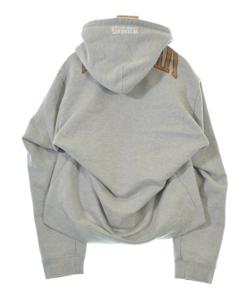 VETEMENTS（ヴェトモン）パーカー グレー サイズ:S レディース/2200657454012