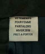 VETEMENTS（ヴェトモン）スラックス 緑 サイズ:S レディース/2200658647024