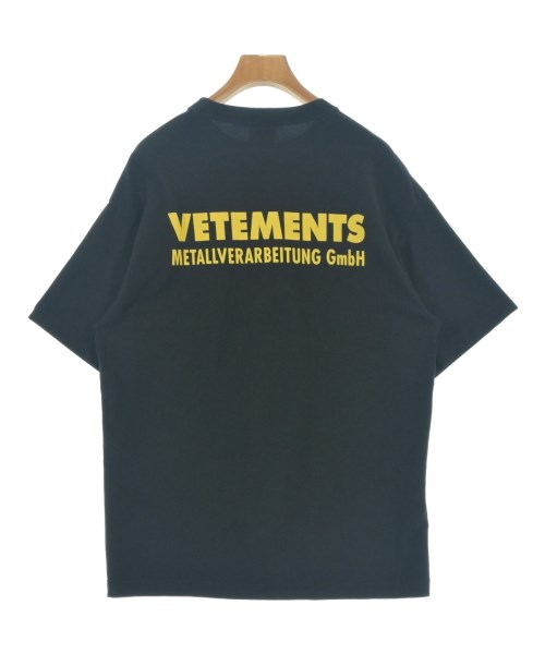VETEMENTS（ヴェトモン）Tシャツ・カットソー 黒 サイズ:S レディース/2200711051041