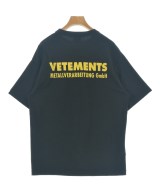 VETEMENTS（ヴェトモン）Tシャツ・カットソー 黒 サイズ:S レディース/2200711051041