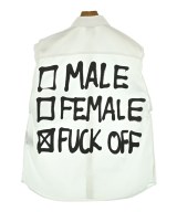 VETEMENTS（ヴェトモン）カジュアルシャツ 白 サイズ:S メンズ/2200700277070