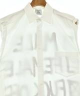VETEMENTS（ヴェトモン）カジュアルシャツ 白 サイズ:S メンズ/2200700277070